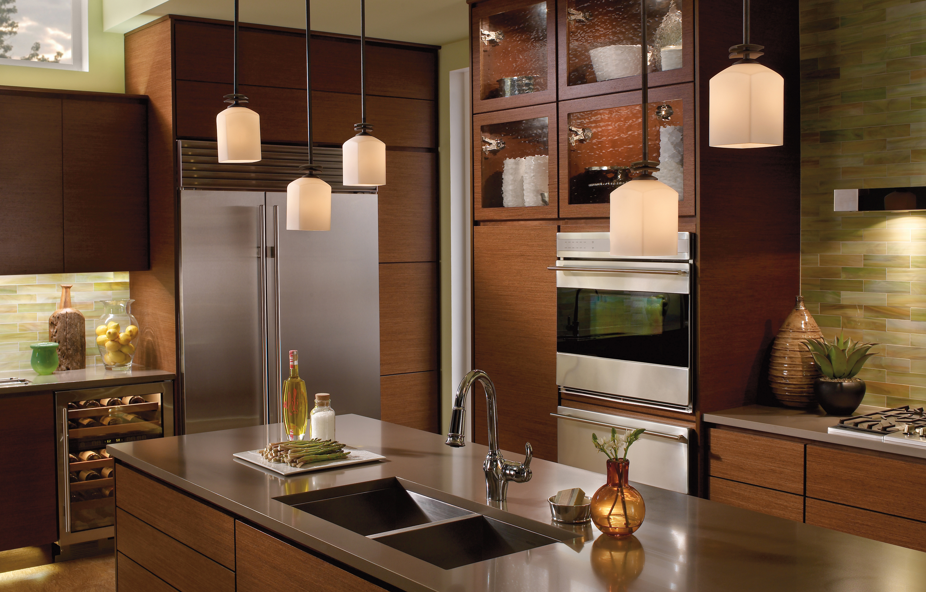coordinating kitchen lighting collections